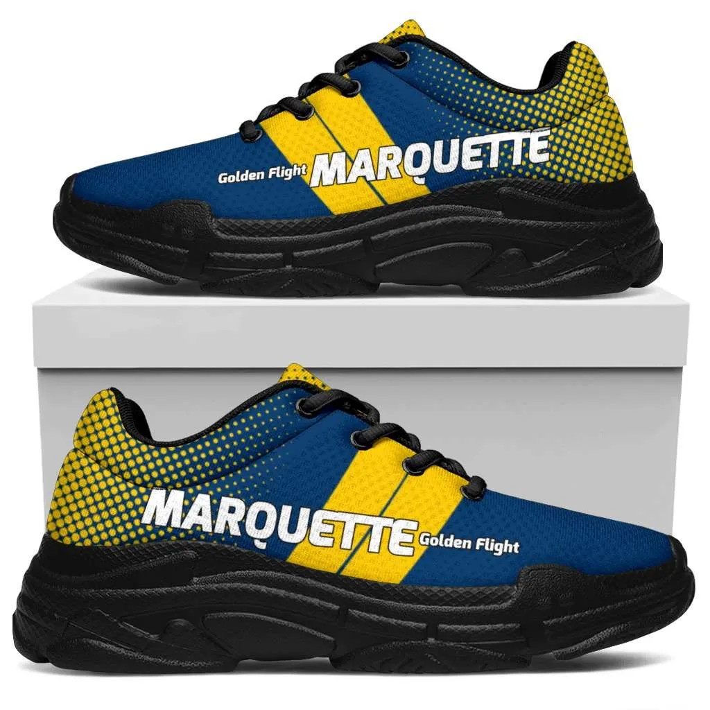 Marquette #GoldenFlight Chunky Sneakers