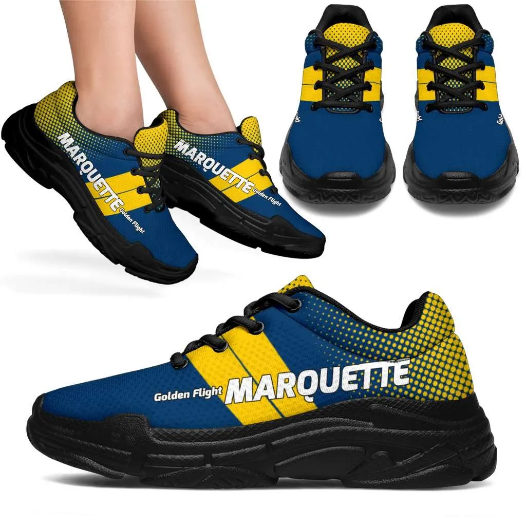Marquette #GoldenFlight Chunky Sneakers