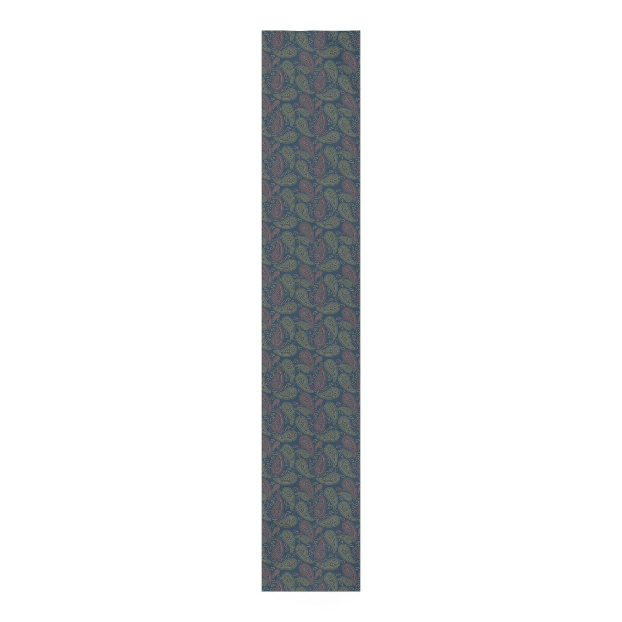 Paisley Table Runner Gardening Houseplant Indoor Plant Lover Gift Idea Green Center Table Cloth