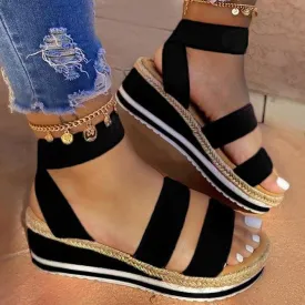 Platform Peep Toe Sandals
