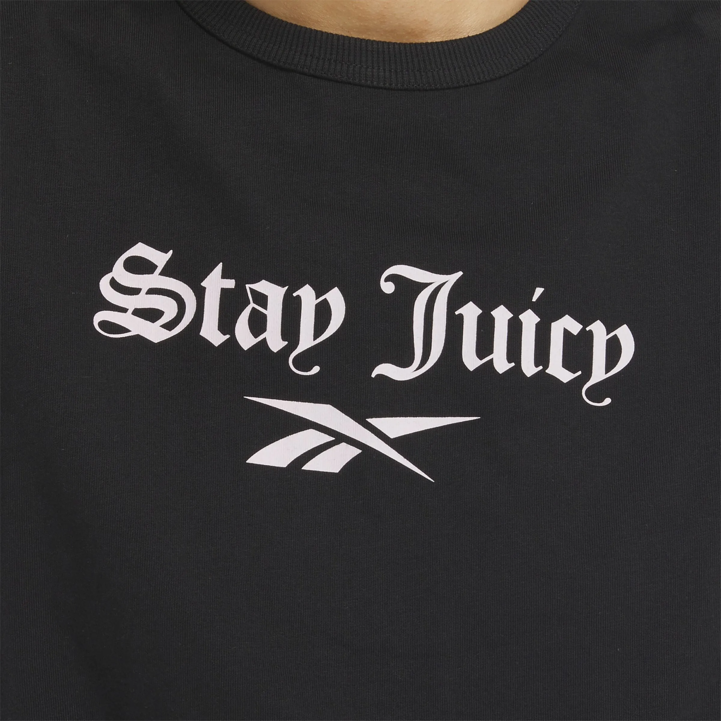Reebok X Juicy Couture Graphic T-Shirt Black