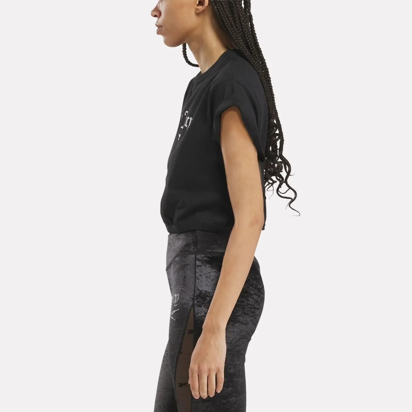 Reebok X Juicy Couture Graphic T-Shirt Black