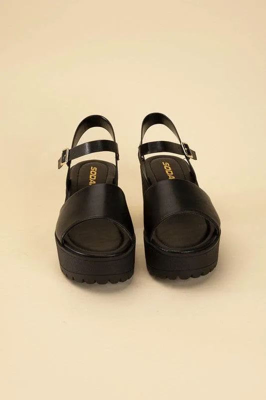 STACIE-S Platform Summer Sandals