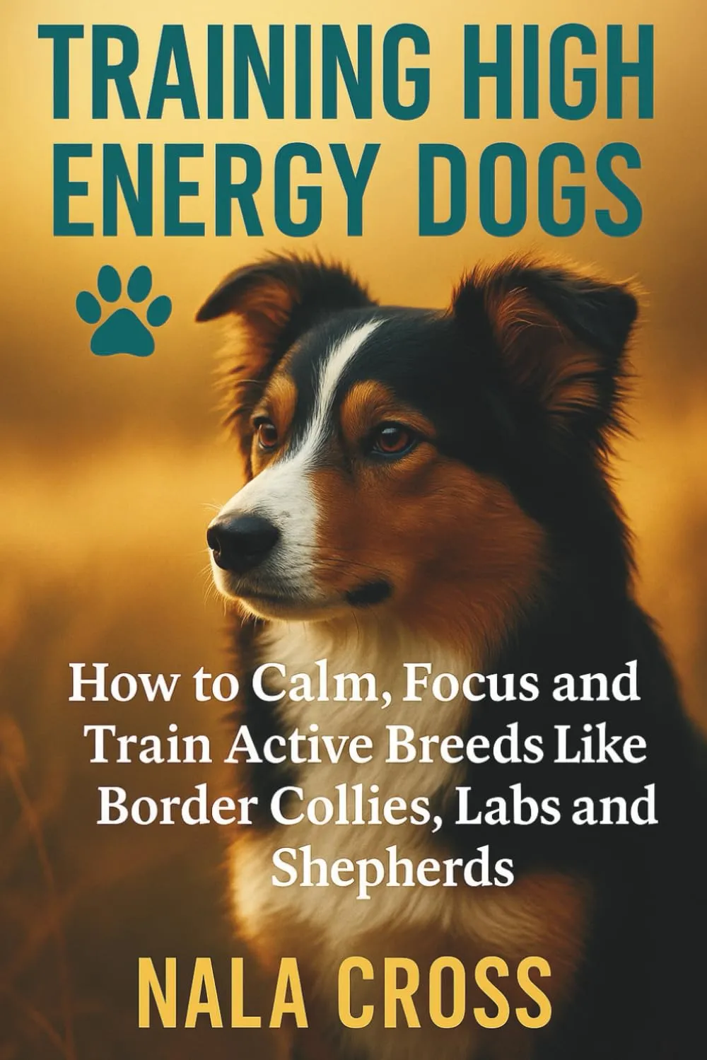 Training High-Energy Dogs: How to Calm, Focus, and Train Active Breeds Like Border Collies, Labs, and Shepherds Paperback  March 23, 2025