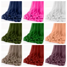 WOOL DOBBY CHIFFON SHEER RUNNER (14" wide x 108" Long)